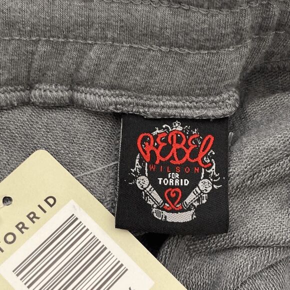 Torrid Women's Gray Classic Rebel Wilson Drawstring Jogger Pants Size 0 NWT - Picture 8 of 10
